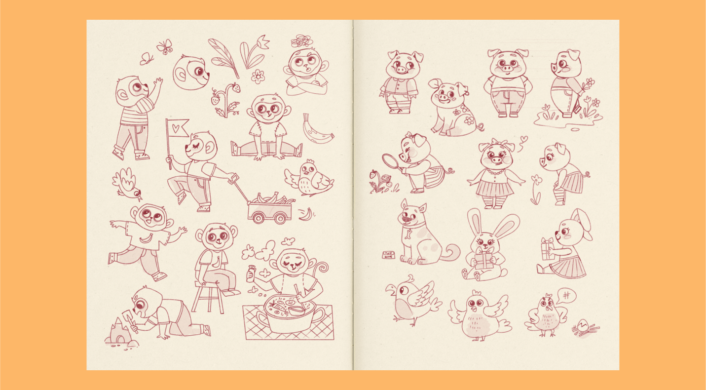 Обезьянка Френки — Изображение №7 — Иллюстрация на Dprofile