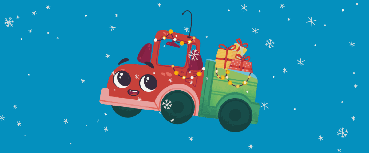 Little Truck rescues the New Year — Изображение №9 — Иллюстрация, Графика на Dprofile