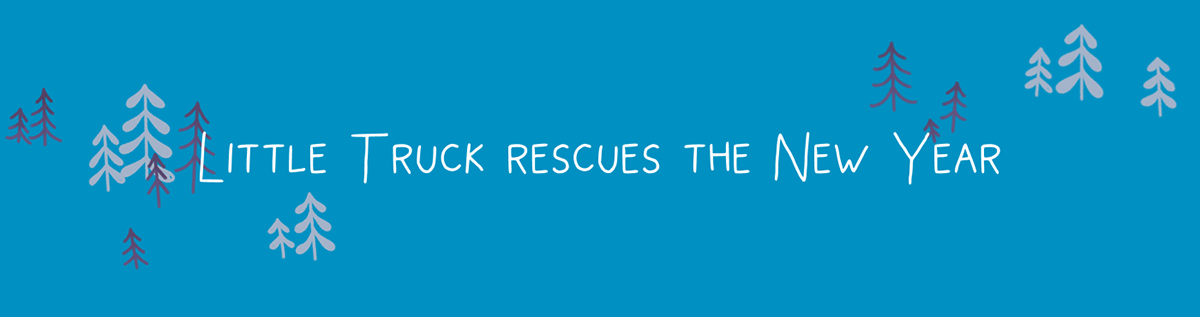 Little Truck rescues the New Year — Изображение №1 — Иллюстрация, Графика на Dprofile