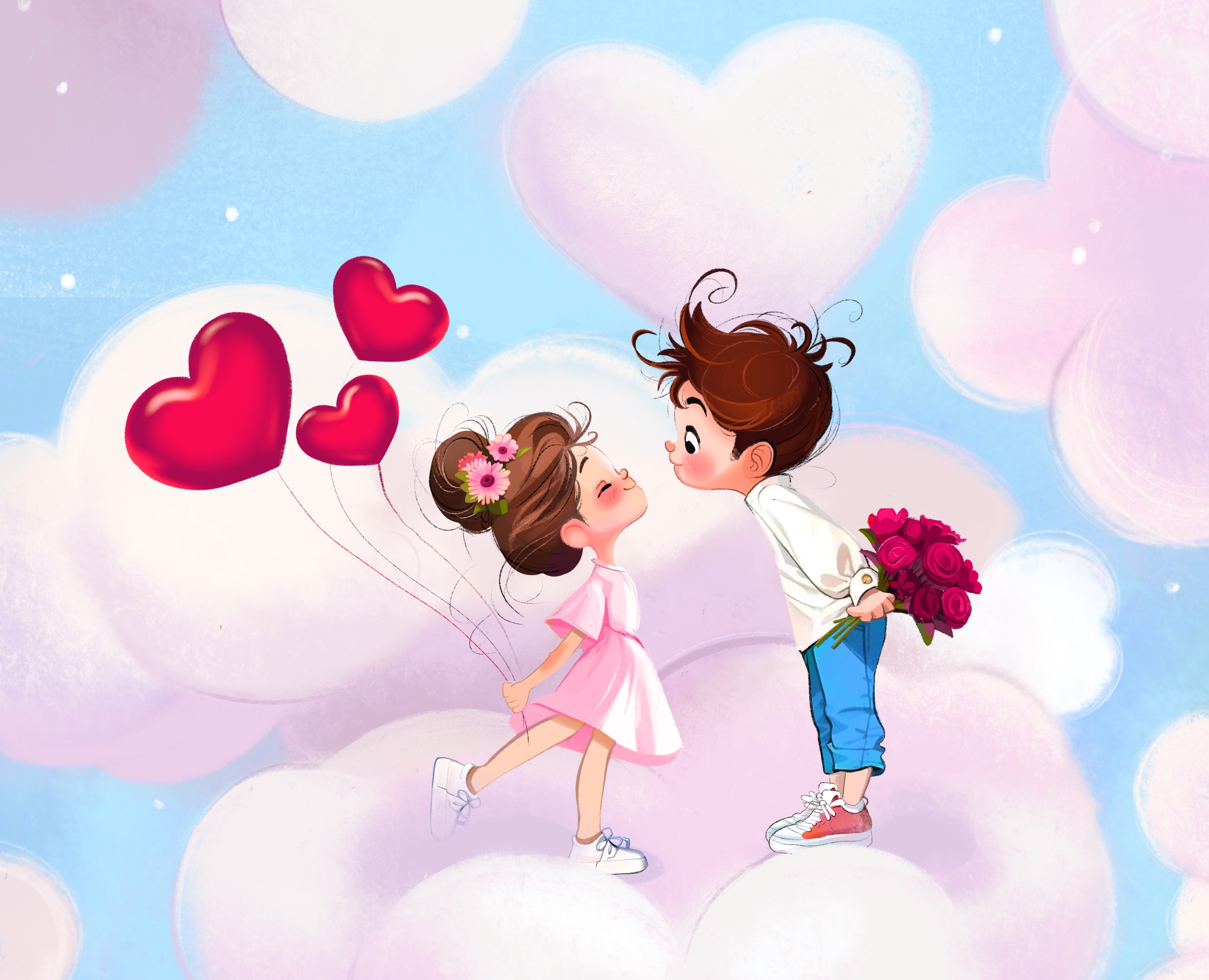 My heart is for you — Иллюстрация, Графика на Dprofile