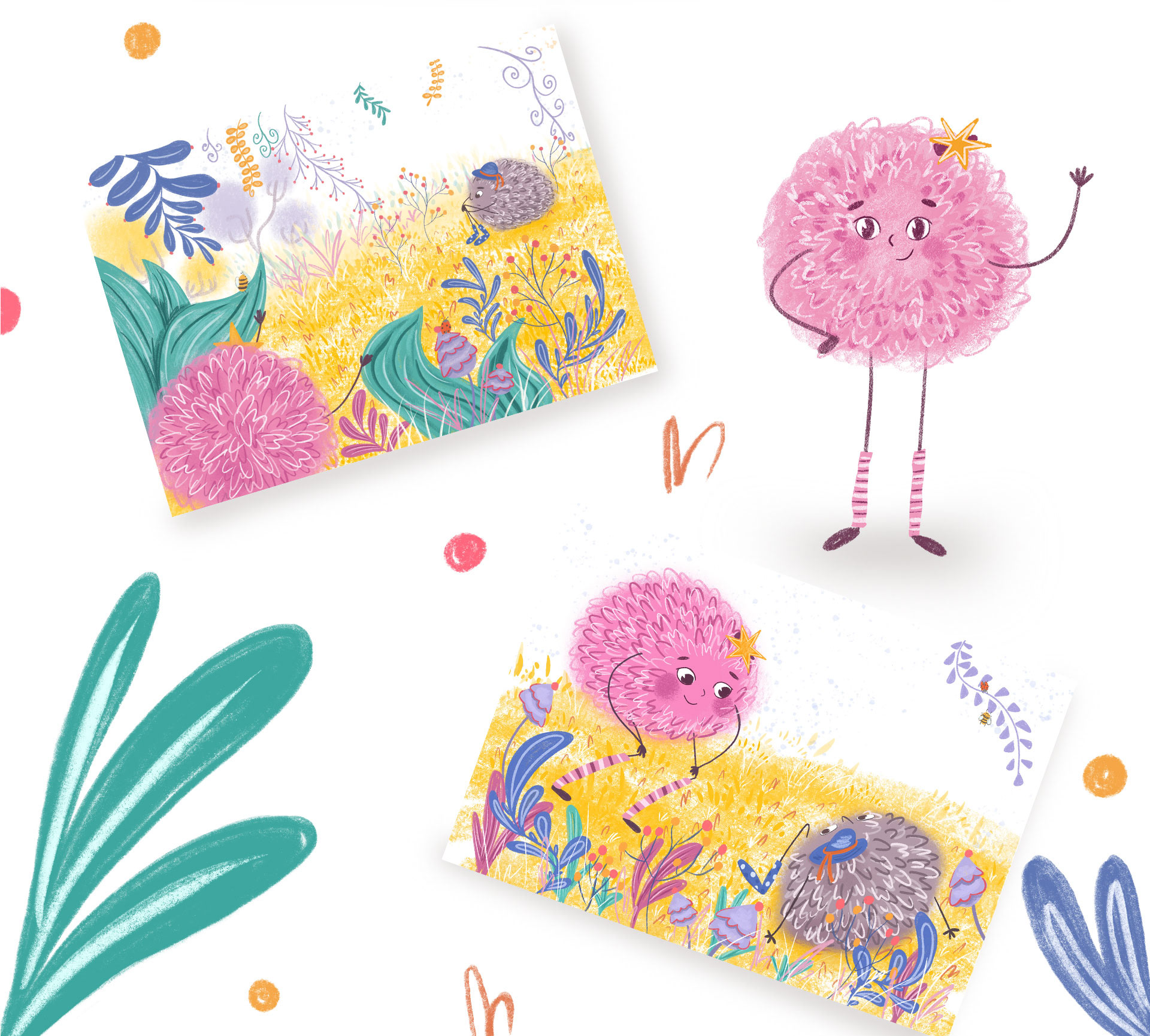 Pallina della Felicità (Комочек Счастья) — Изображение №8 — Иллюстрация на Dprofile