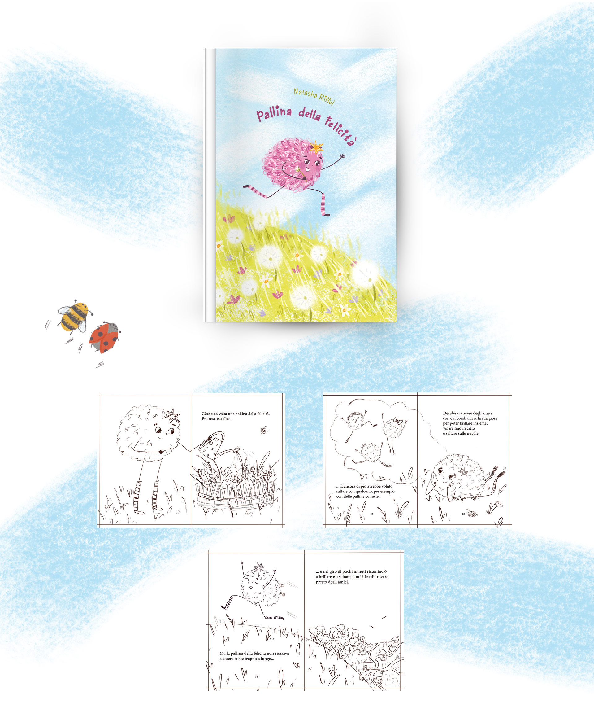 Pallina della Felicità (Комочек Счастья) — Изображение №1 — Иллюстрация на Dprofile