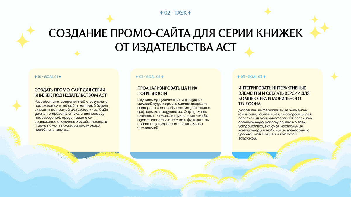 Промо-сайт для серии книжек от издательства АСТ — Изображение №2 — Интерфейсы, Иллюстрация на Dprofile