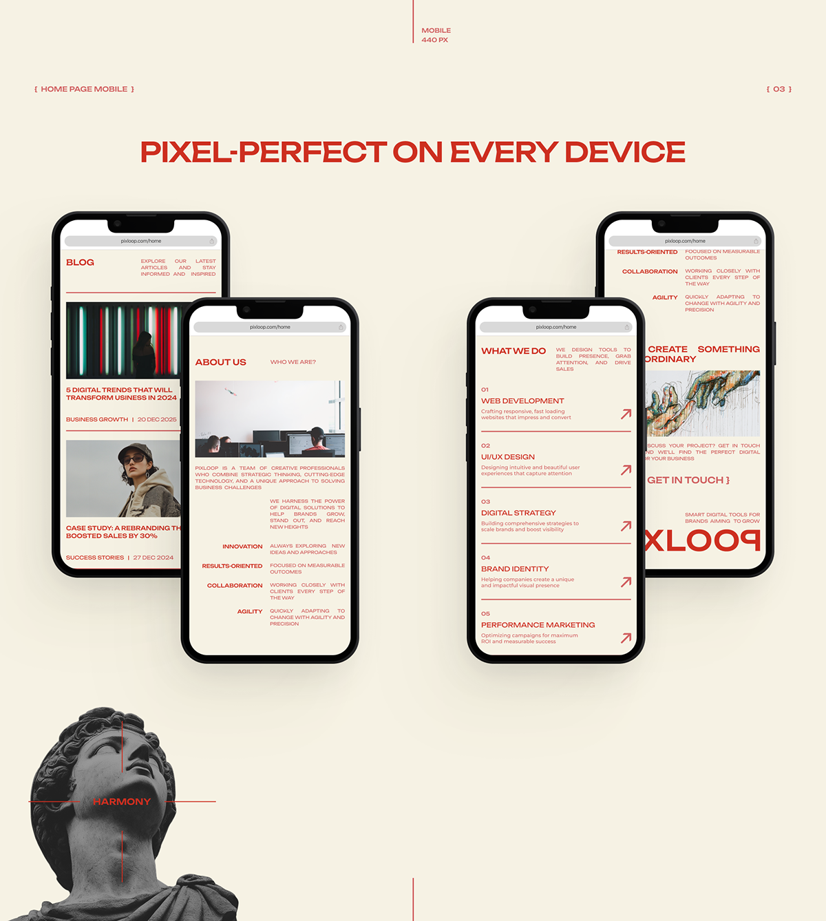 PIXLOOP | Digital Studio — Изображение №3 — Интерфейсы, Анимация на Dprofile