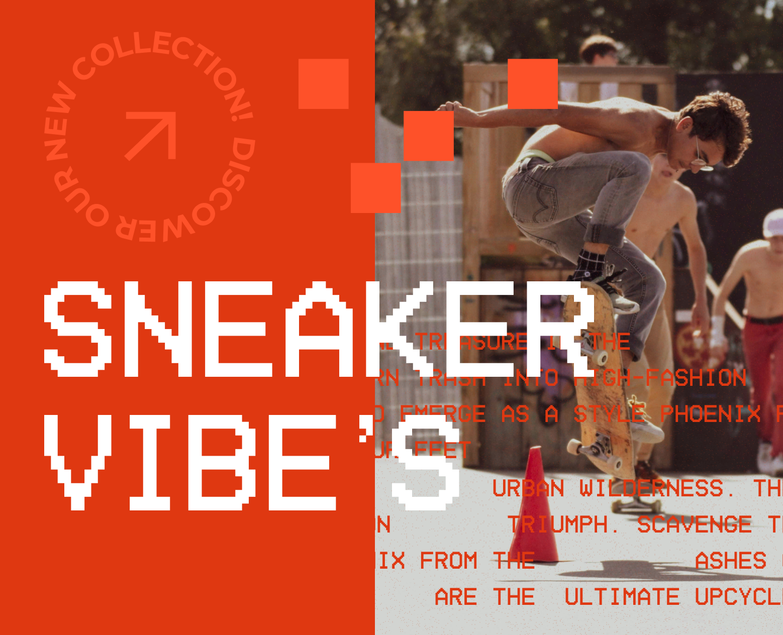 SnikerVibe's E-commerce concept на Dprofile