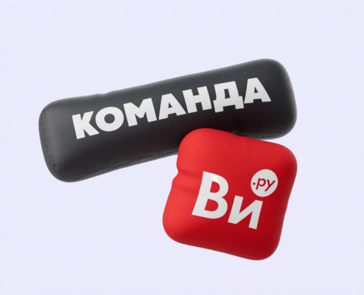 TEAM MERCH | MINIMALISM | VI.RU — Брендинг, Анимация на Dprofile