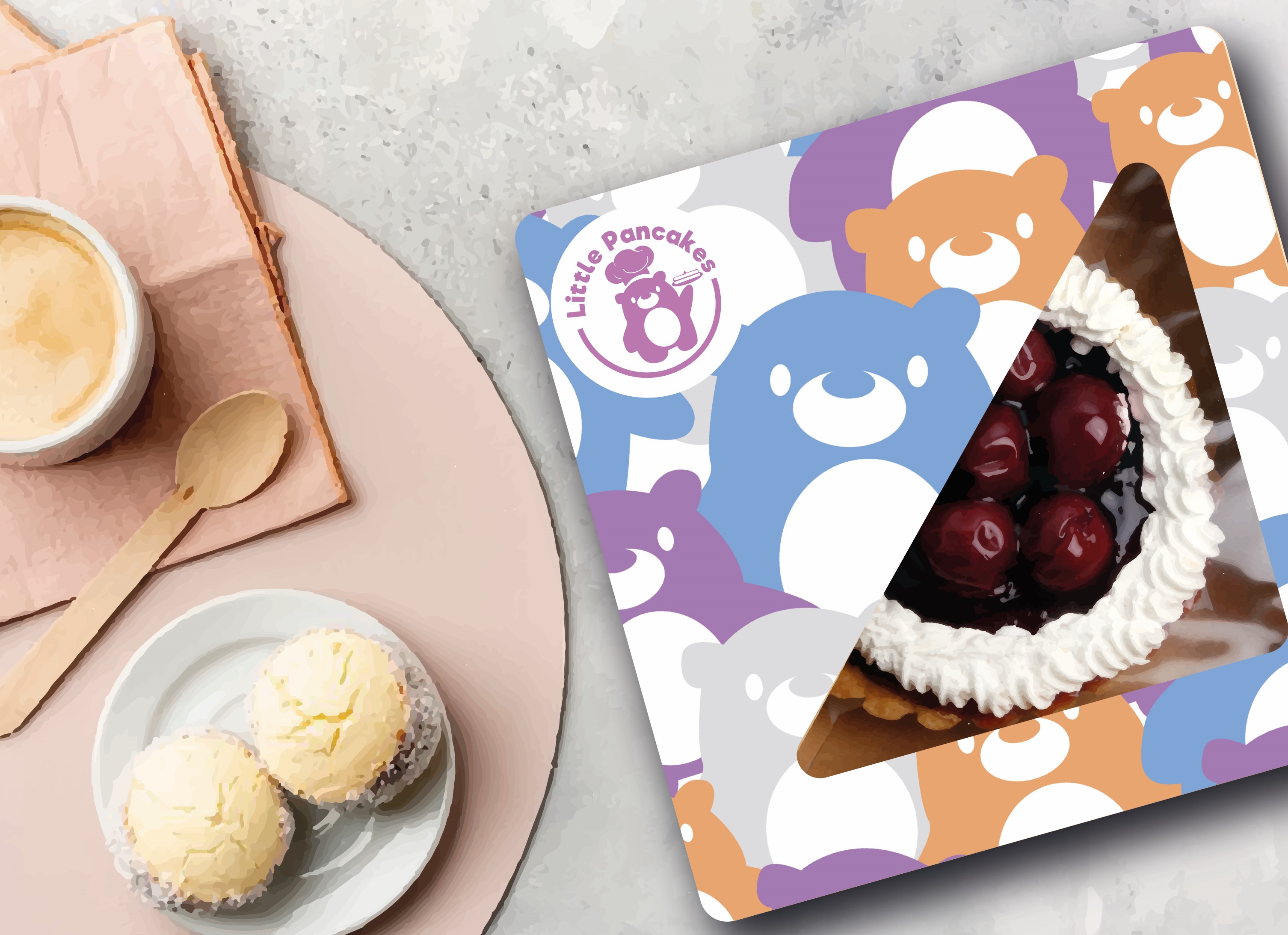 Фирменный стиль для кофейни Little Pancakes — Изображение №7 — Брендинг на Dprofile