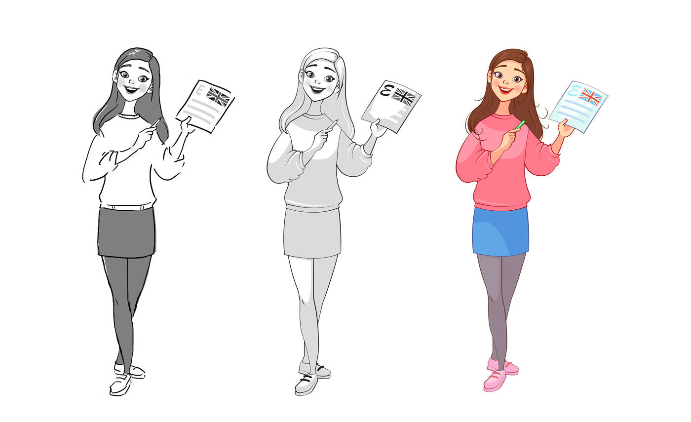 HI SCHOOL | Characters & Illustration — Изображение №11 — Брендинг, Иллюстрация на Dprofile