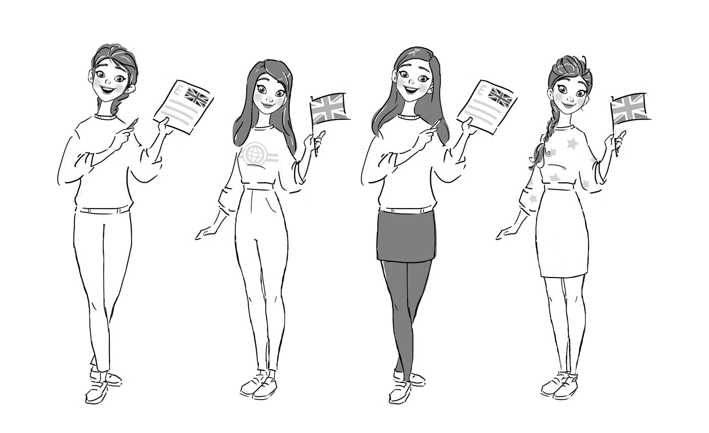 HI SCHOOL | Characters & Illustration — Изображение №9 — Брендинг, Иллюстрация на Dprofile