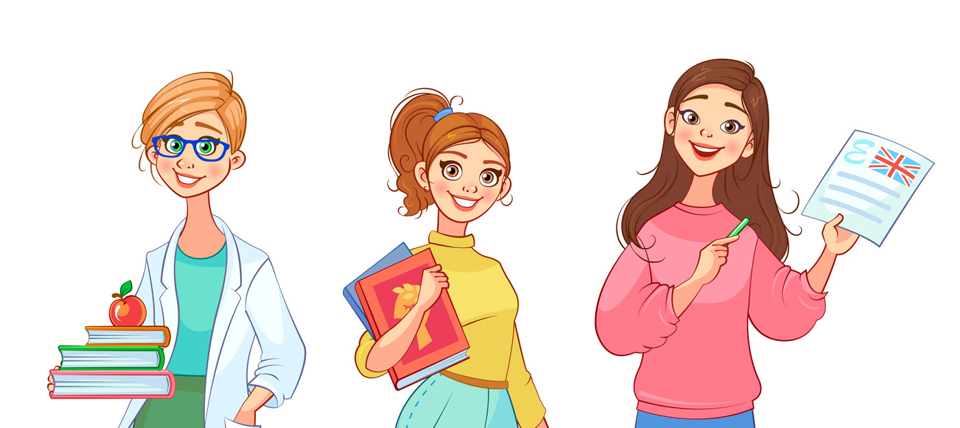 HI SCHOOL | Characters & Illustration — Изображение №12 — Брендинг, Иллюстрация на Dprofile