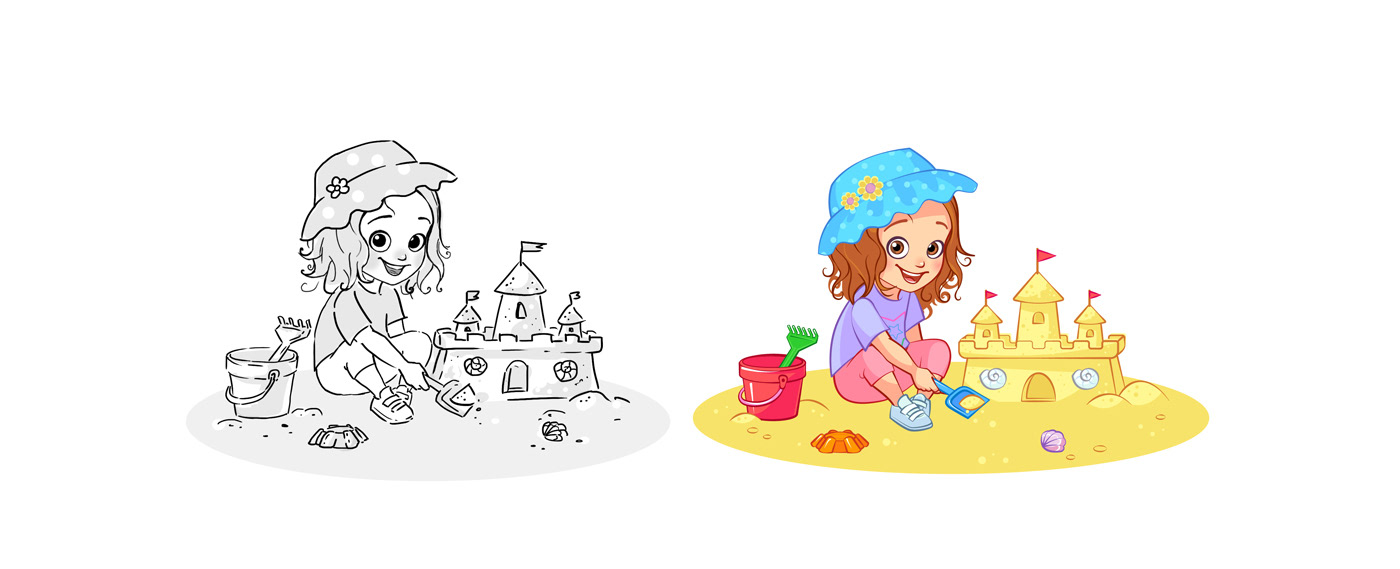 БИМ-БОМ | Серия иллюстраций — Изображение №6 — Брендинг, Иллюстрация на Dprofile