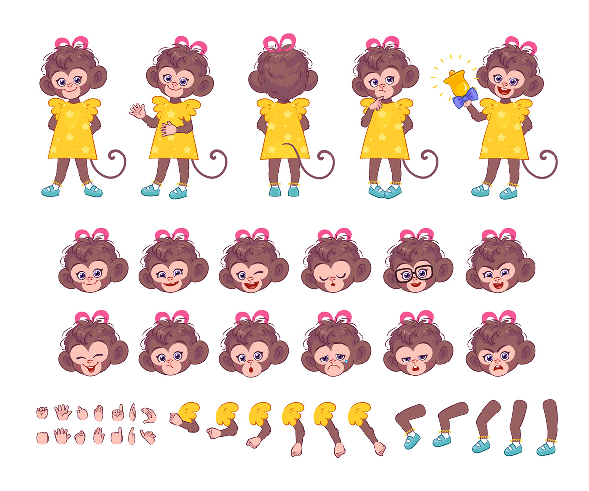 I Can Speak. Molly | Illustrations & Character Design — Изображение №6 — Иллюстрация, Анимация на Dprofile