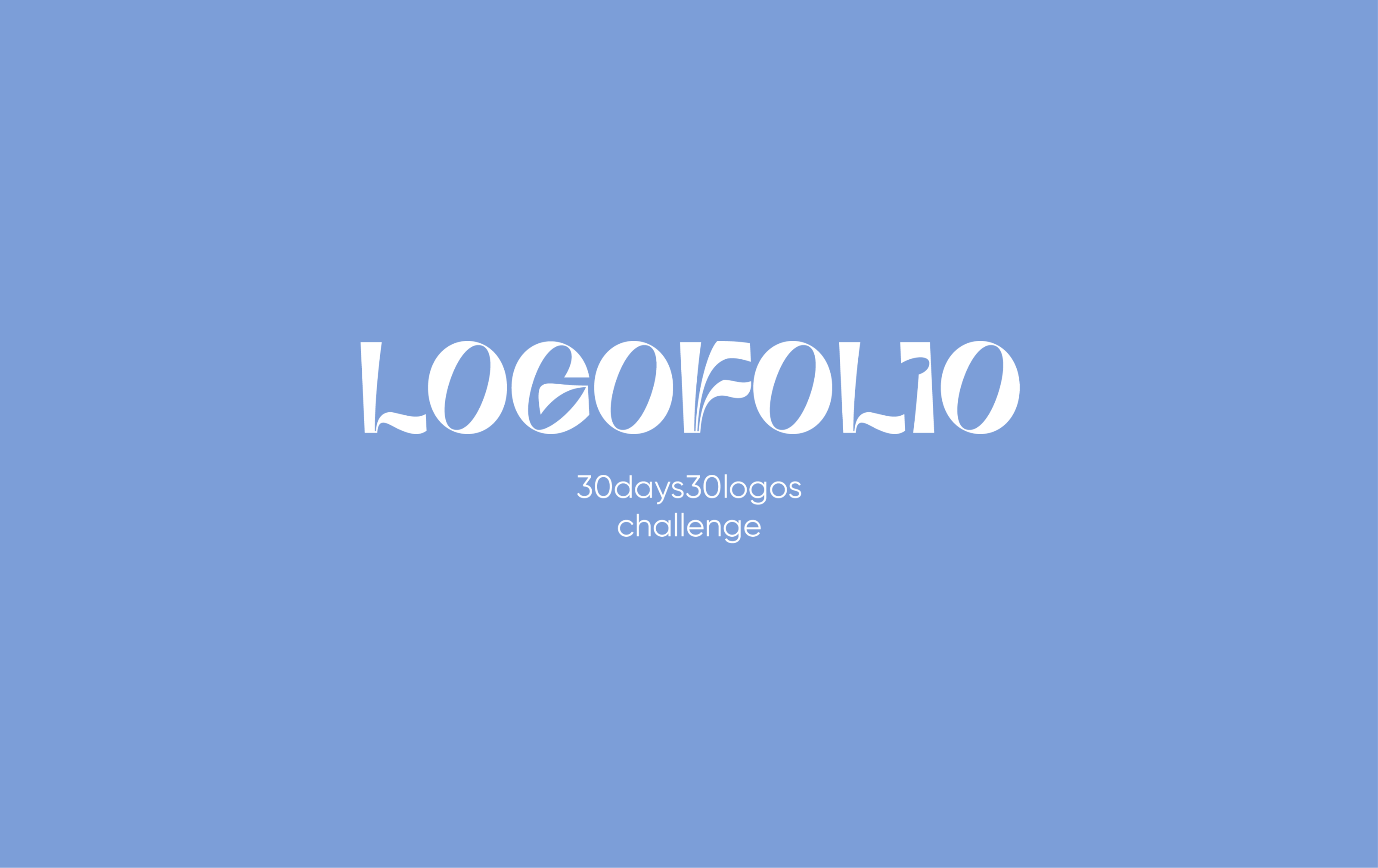 LOGOFOLIO | 30days30logos — Изображение №1 — Иллюстрация, Графика на Dprofile