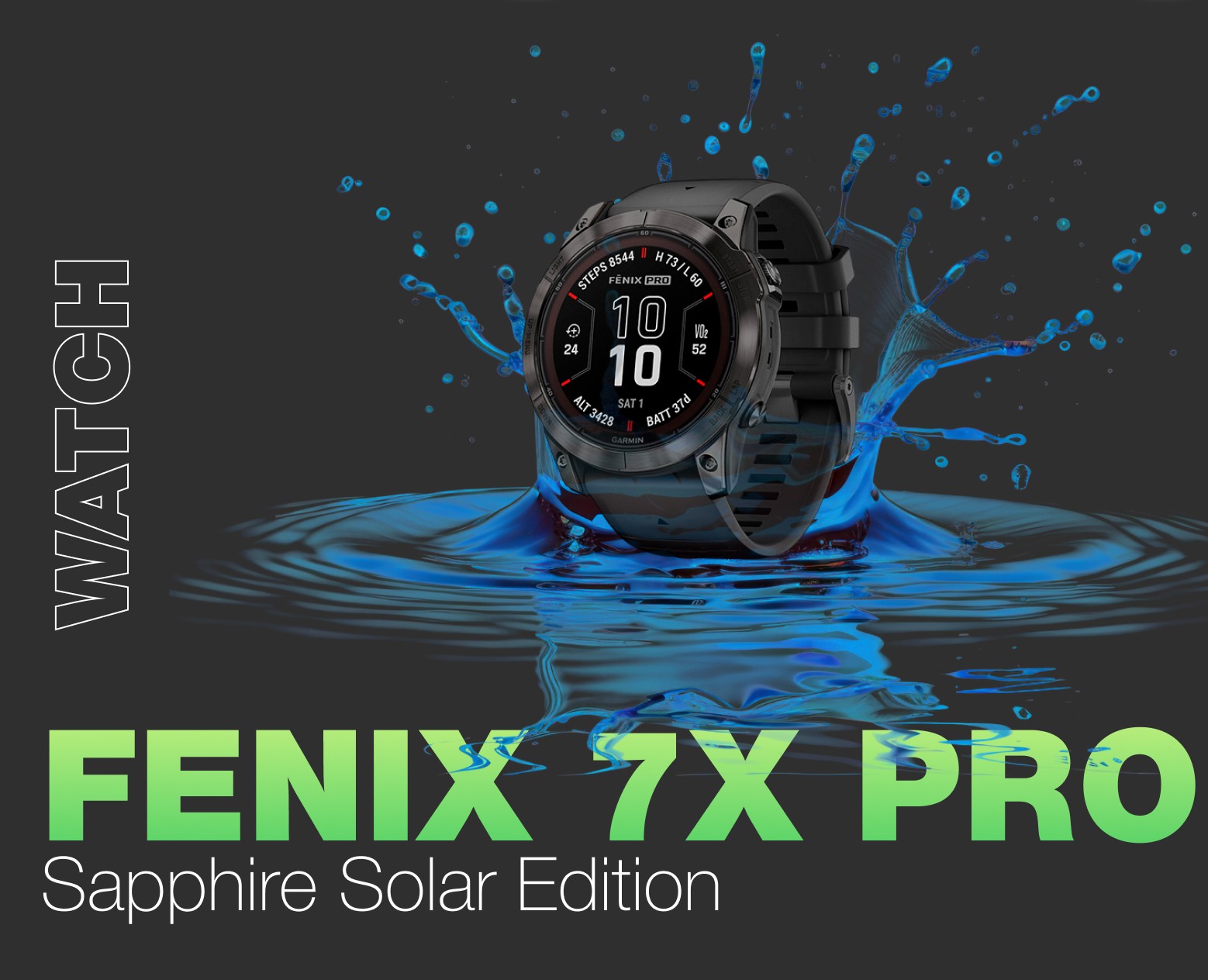 Landing Page for watch Garmin Fenix 7X PRO — Интерфейсы на Dprofile