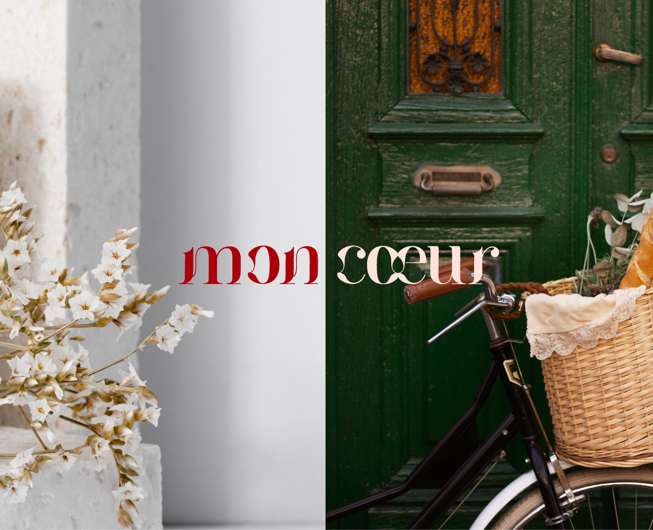 Cafe logo "mon cœur" — Брендинг, Графика на Dprofile