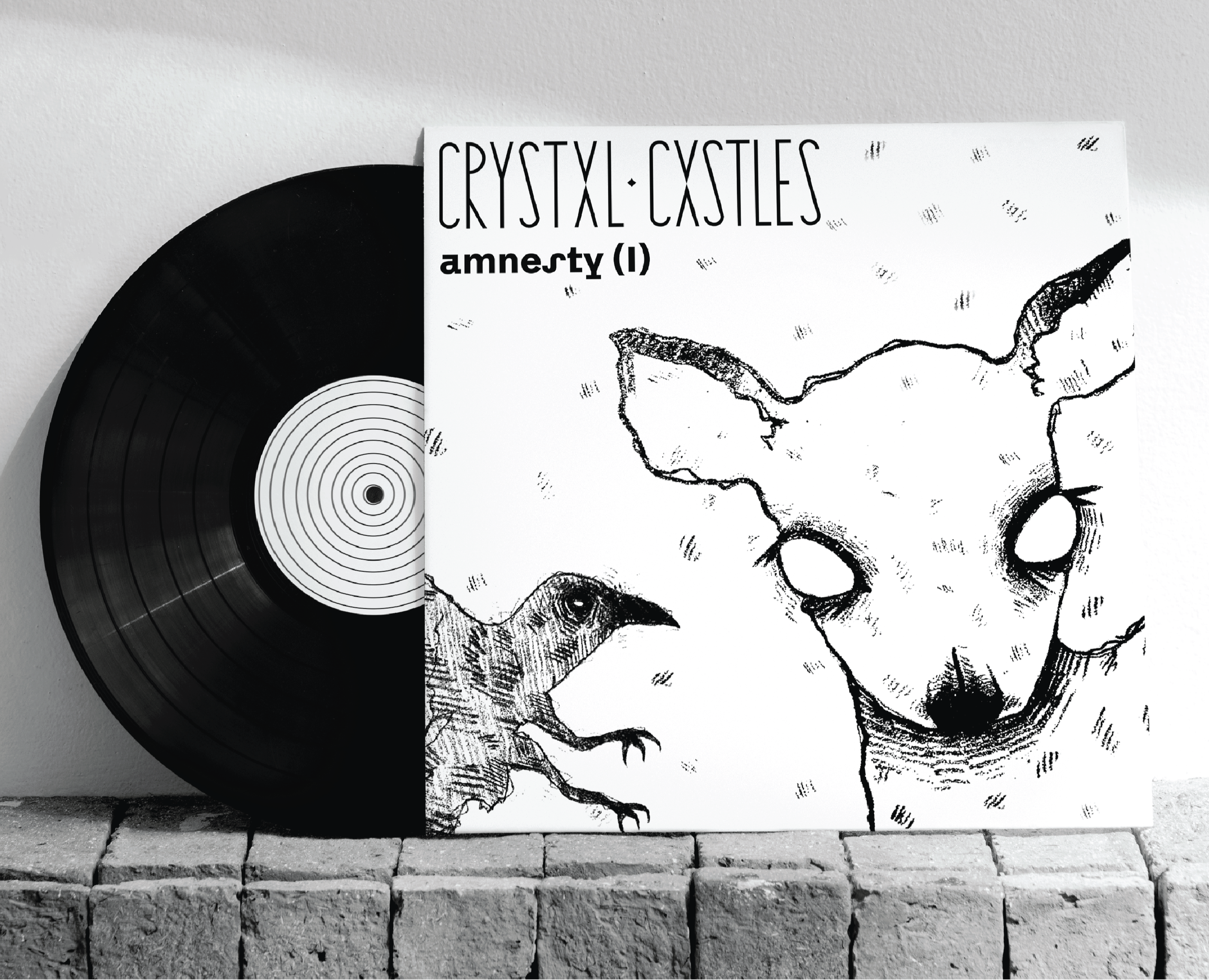 Мерч для музыкальной группы "Crystal Castles" на Dprofile
