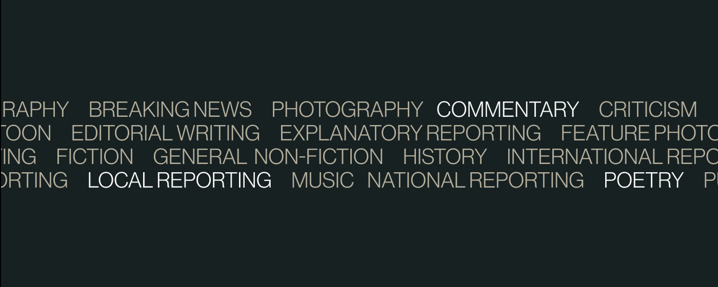 The Pulitzer Prizes site redesign — Изображение №22 — Интерфейсы, Анимация на Dprofile