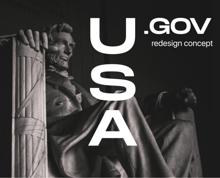 United States government website redesign — Интерфейсы на Dprofile