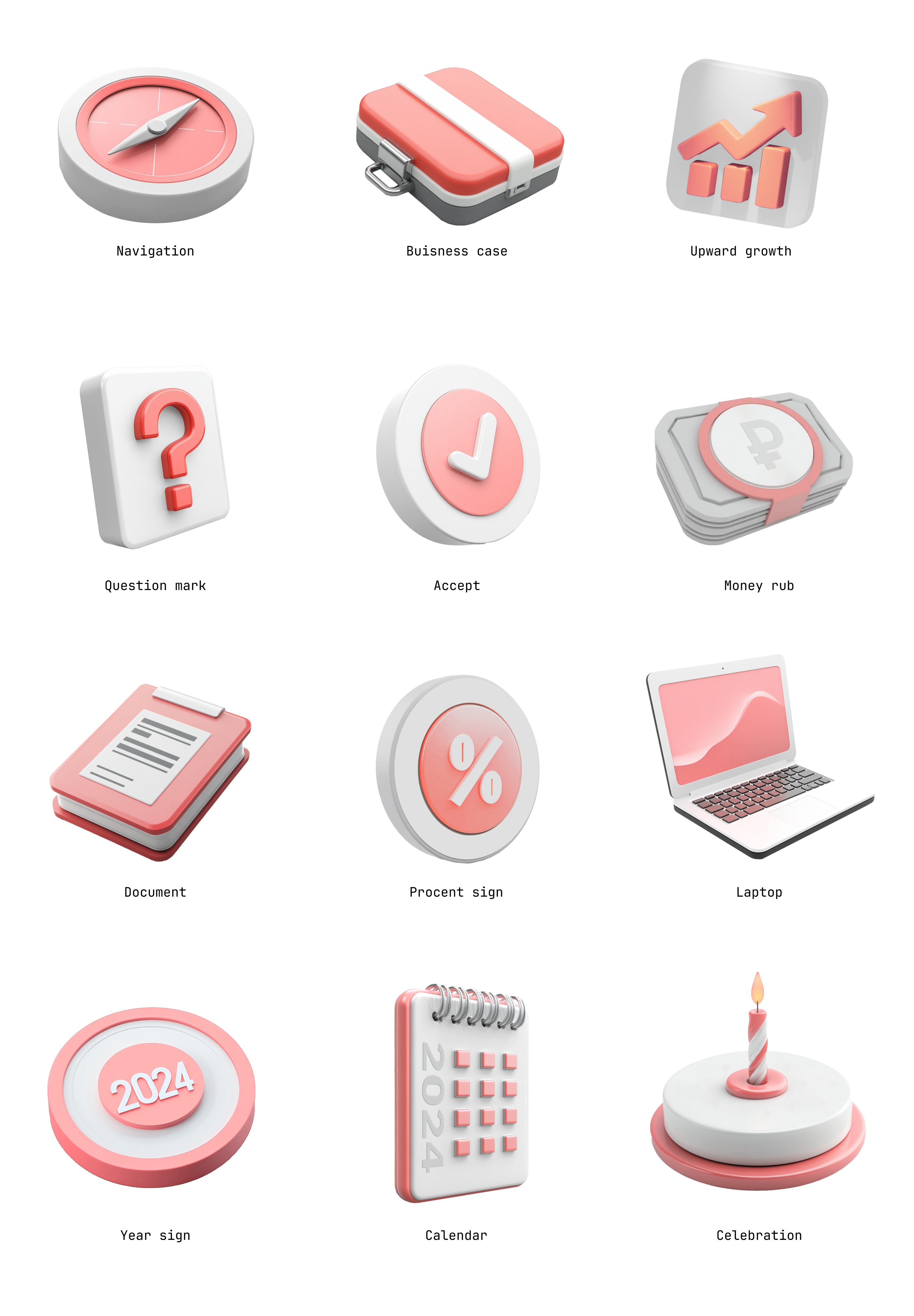 3D Icon pack (AI) — Изображение №3 — Графика, 3D на Dprofile