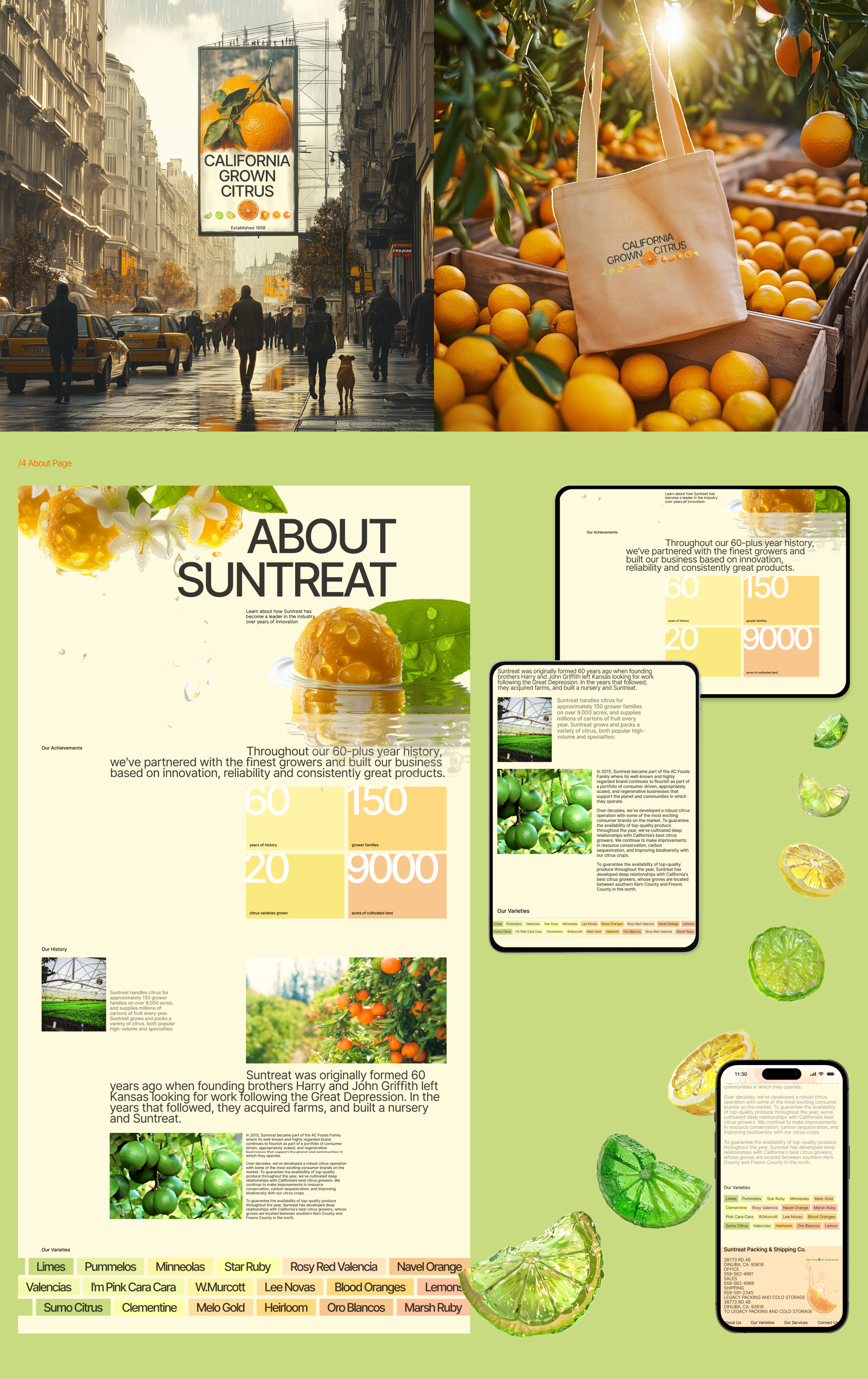 Редизайн корпоративного сайта "Suntreat" — Изображение №5 — Интерфейсы, Брендинг на Dprofile