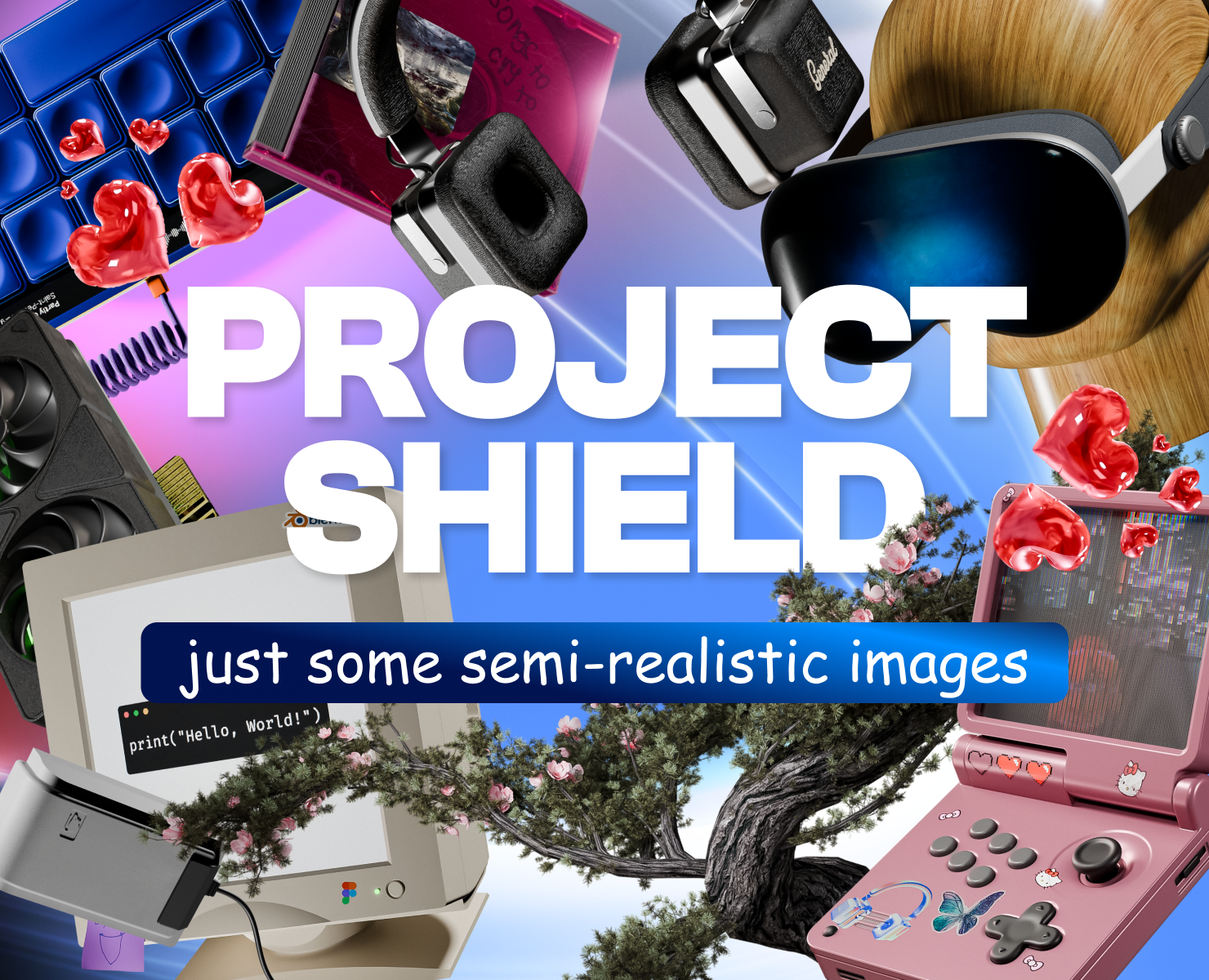 Project Shield 🛡 — Иллюстрация, 3D на Dprofile