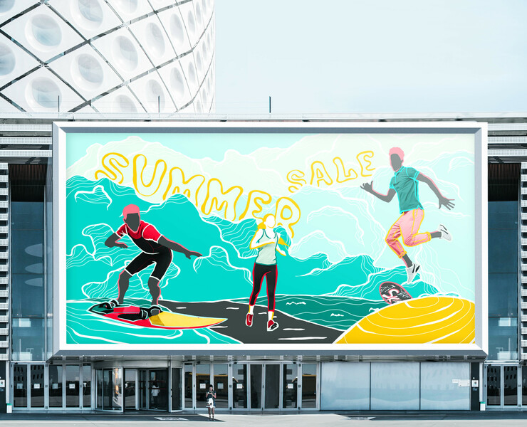 Illustrative Advertising — Иллюстрация на Dprofile
