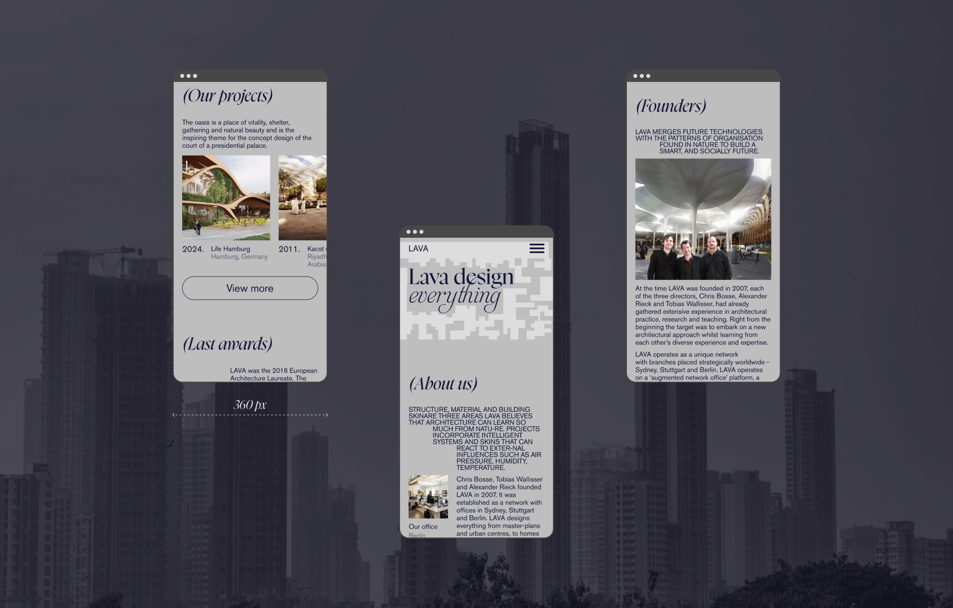Lava | Corporate website redesign — Изображение №4 — Интерфейсы, Брендинг на Dprofile