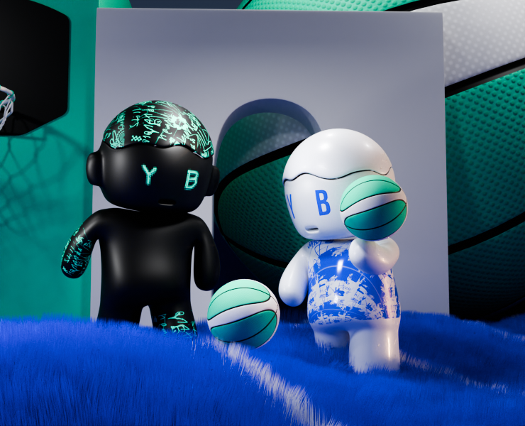 "Pixel Pals" — Иллюстрация, 3D на Dprofile