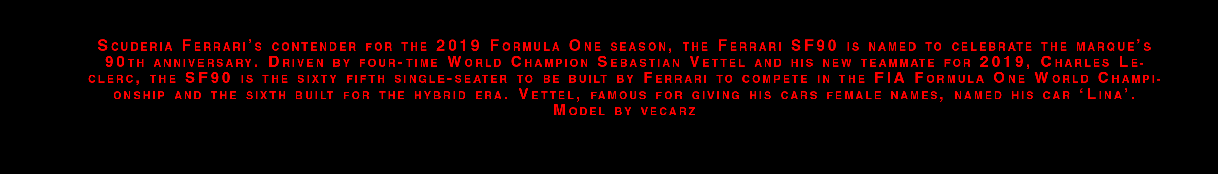 Ferrari SF90 — Изображение №2 — 3D на Dprofile