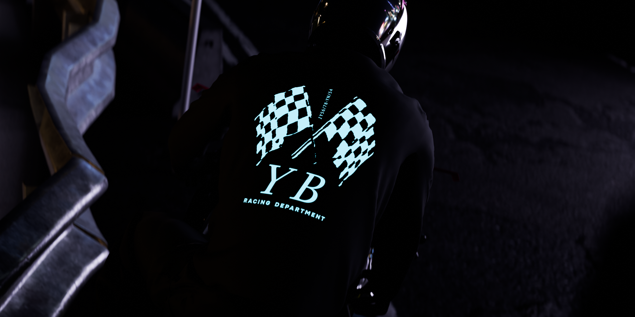 Мерч YB racing — Изображение №6 — Брендинг, 3D на Dprofile