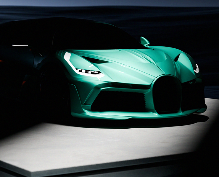 Visualisation Bugatti Divo — 3D на Dprofile