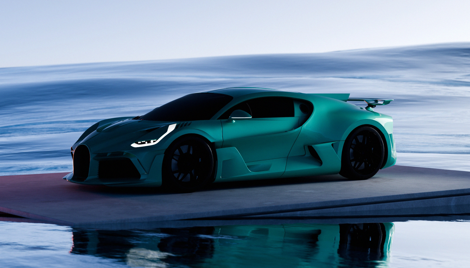 Visualisation Bugatti Divo — Изображение №6 — 3D на Dprofile