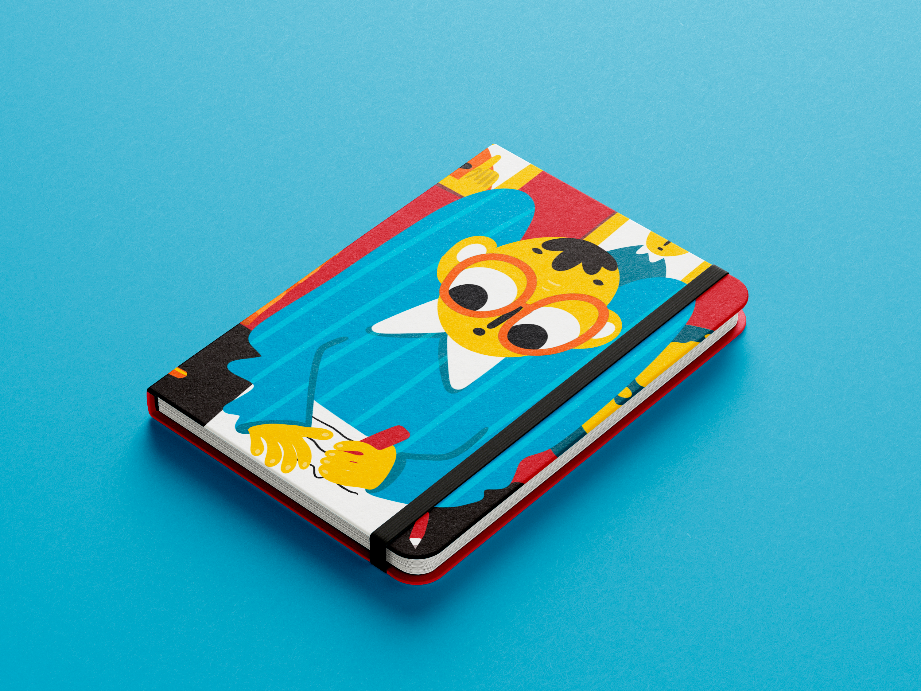 FALAFEL BOOKS X SOFAYEP | концепт иллюстрации — Изображение №3 — Иллюстрация на Dprofile