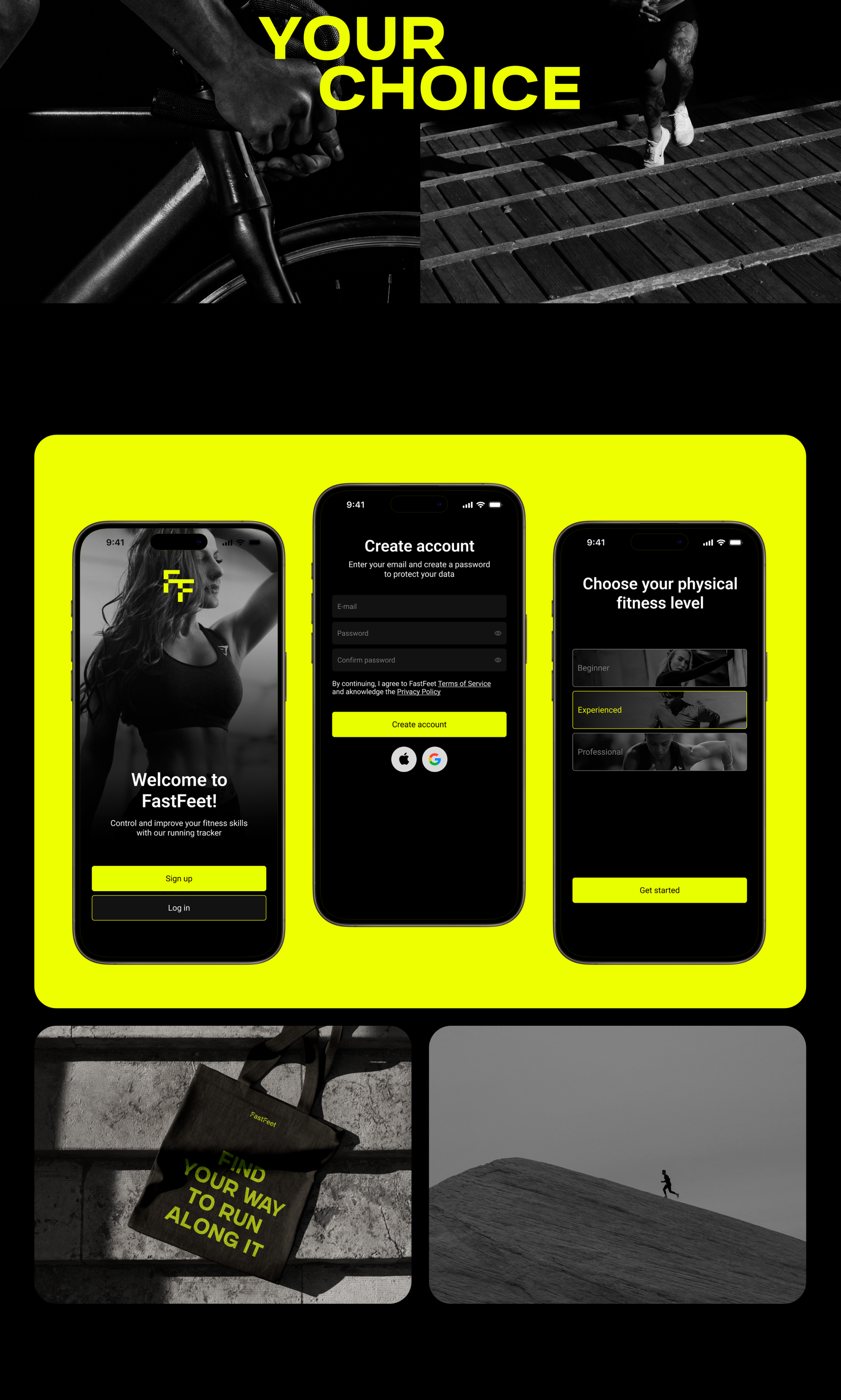 Fitness Tracker App — Изображение №7 — Интерфейсы, Брендинг на Dprofile