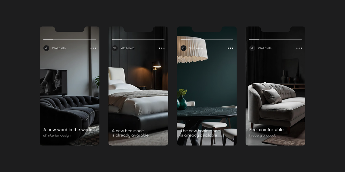 Vito Loseto Furniture — Изображение №5 — Интерфейсы на Dprofile