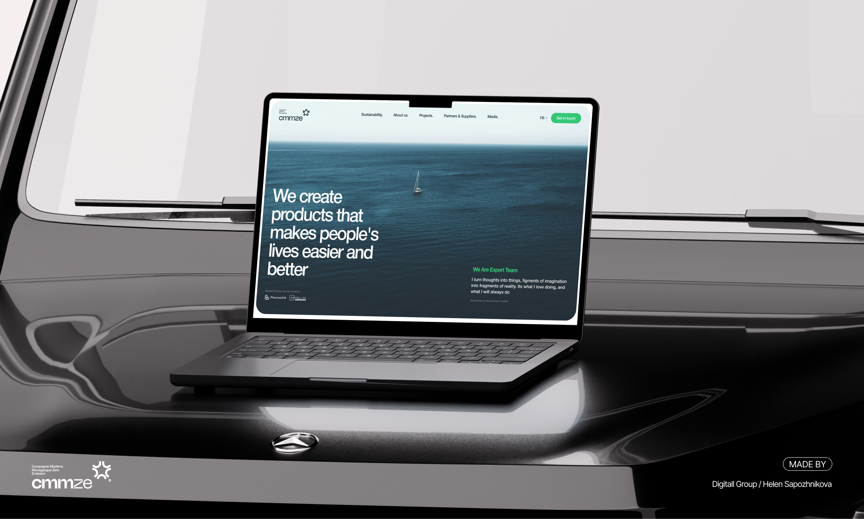 CMM ZE: Compagnie Maritime Monegasque — Изображение №1 — Интерфейсы, Брендинг на Dprofile