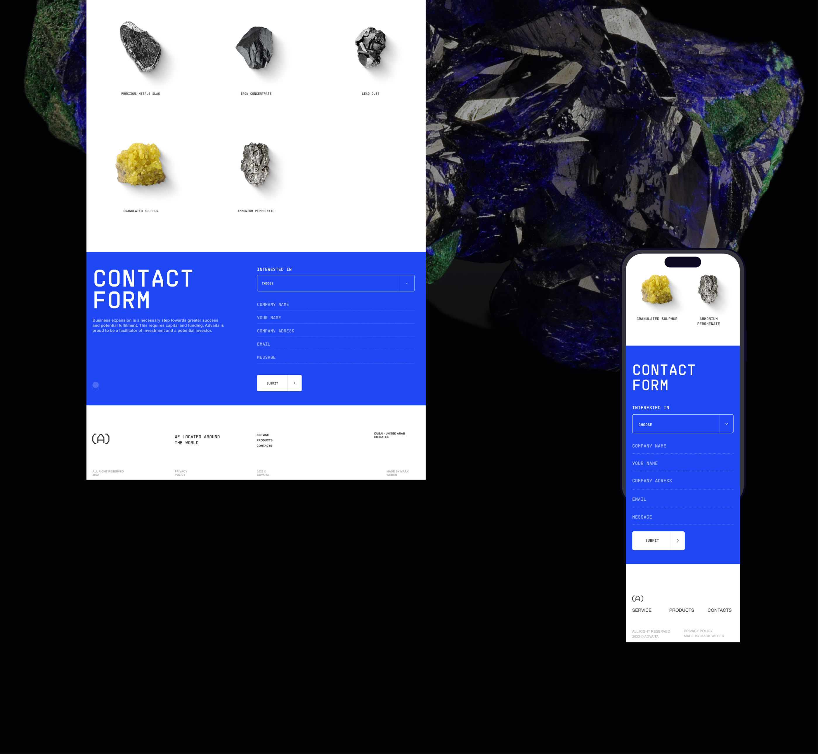 ADVAITA — Изображение №3 — Интерфейсы на Dprofile