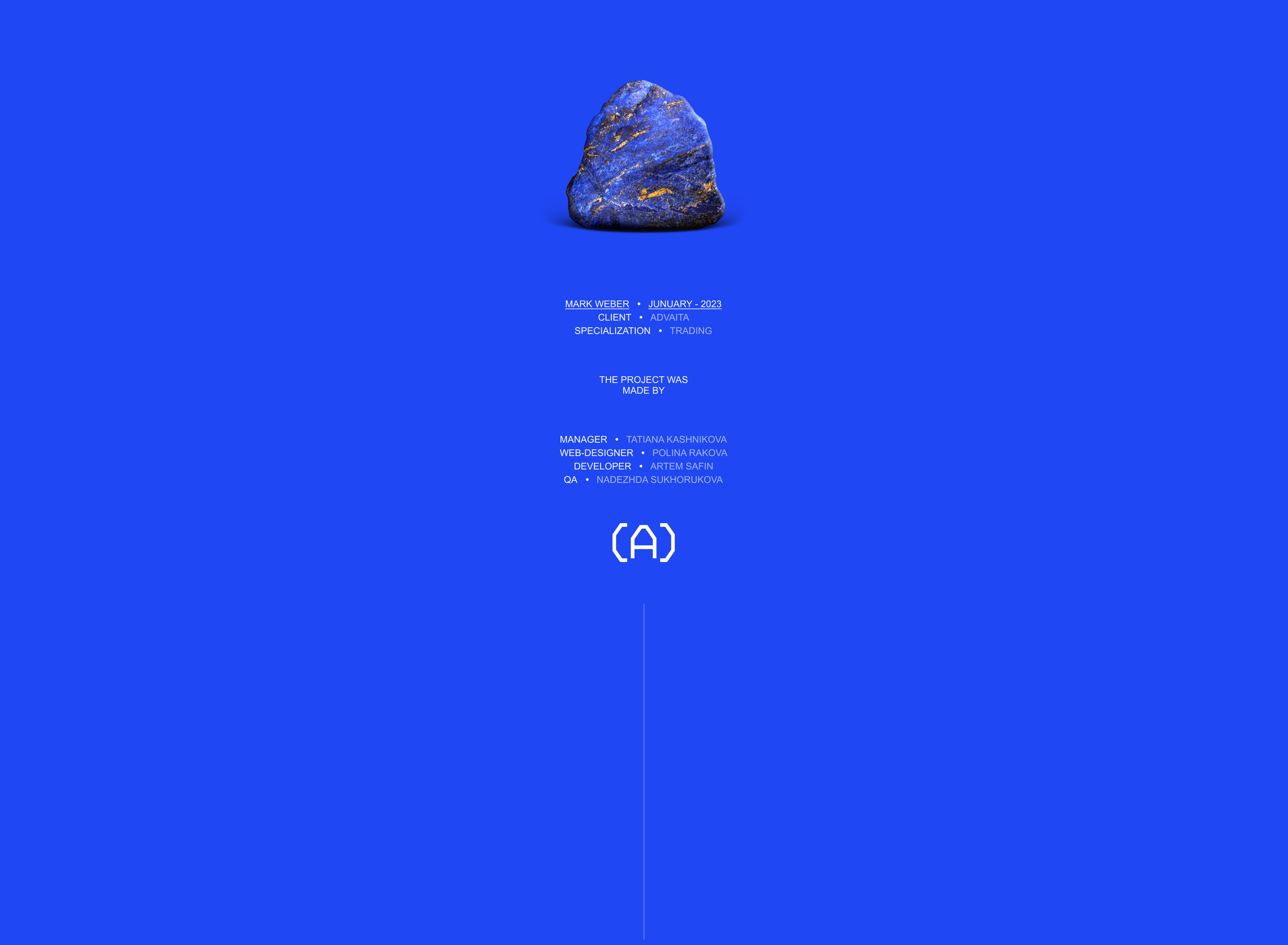 ADVAITA — Изображение №1 — Интерфейсы на Dprofile