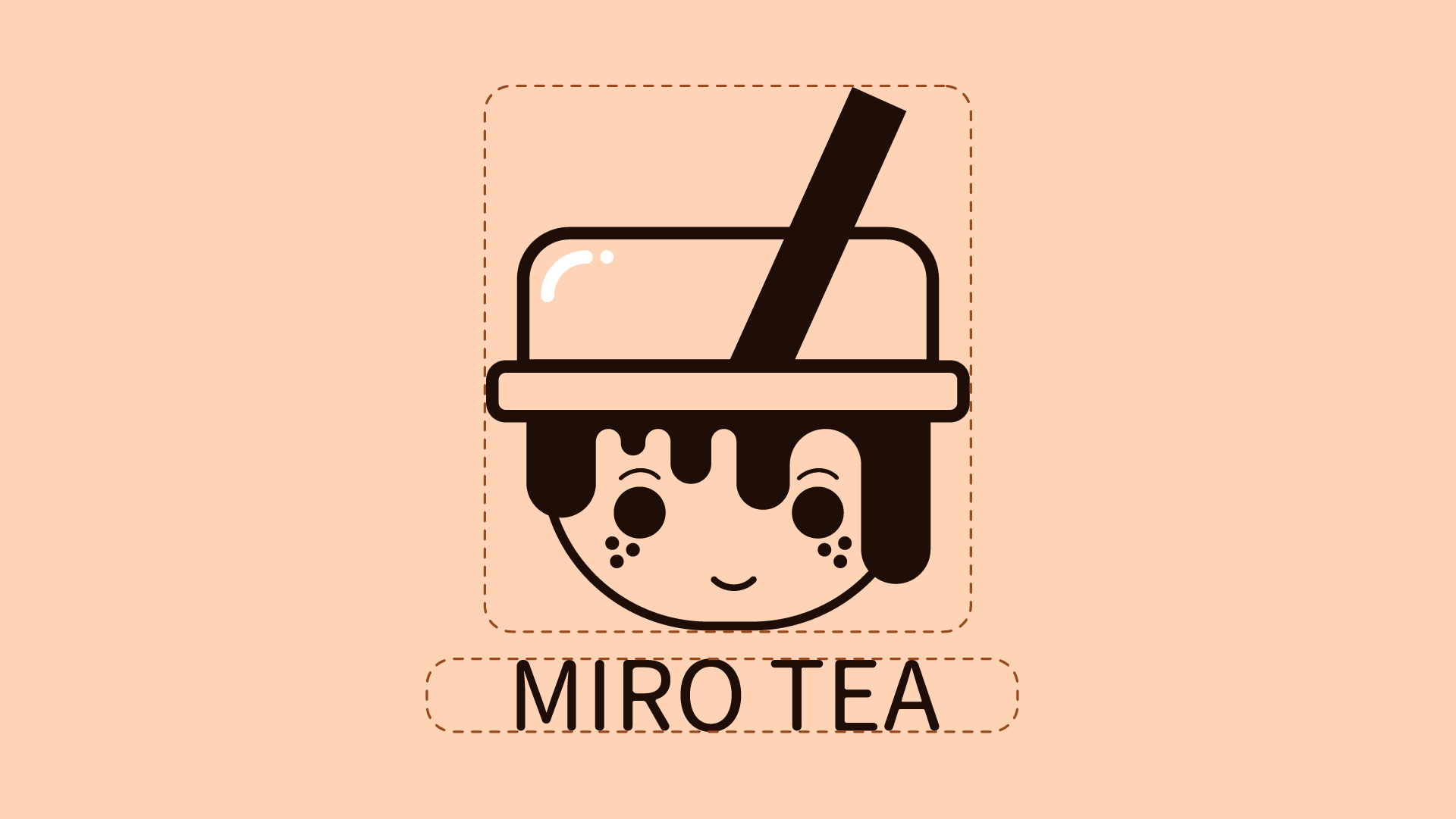 лого для кафе "MIRO TEA" — Изображение №3 — Брендинг на Dprofile