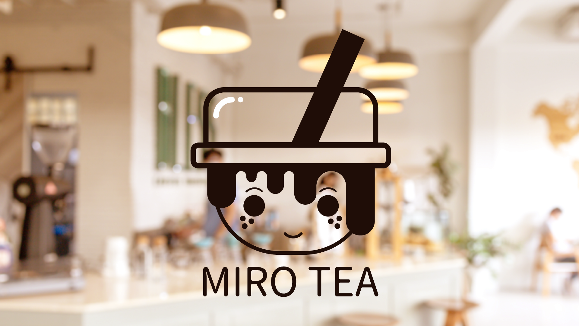 лого для кафе "MIRO TEA" — Изображение №1 — Брендинг на Dprofile