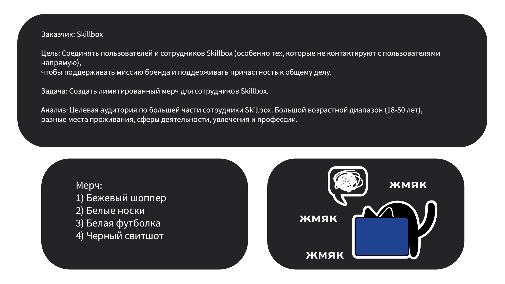 Мерч для конкурса Skillbox — Изображение №3 — Брендинг, Иллюстрация на Dprofile