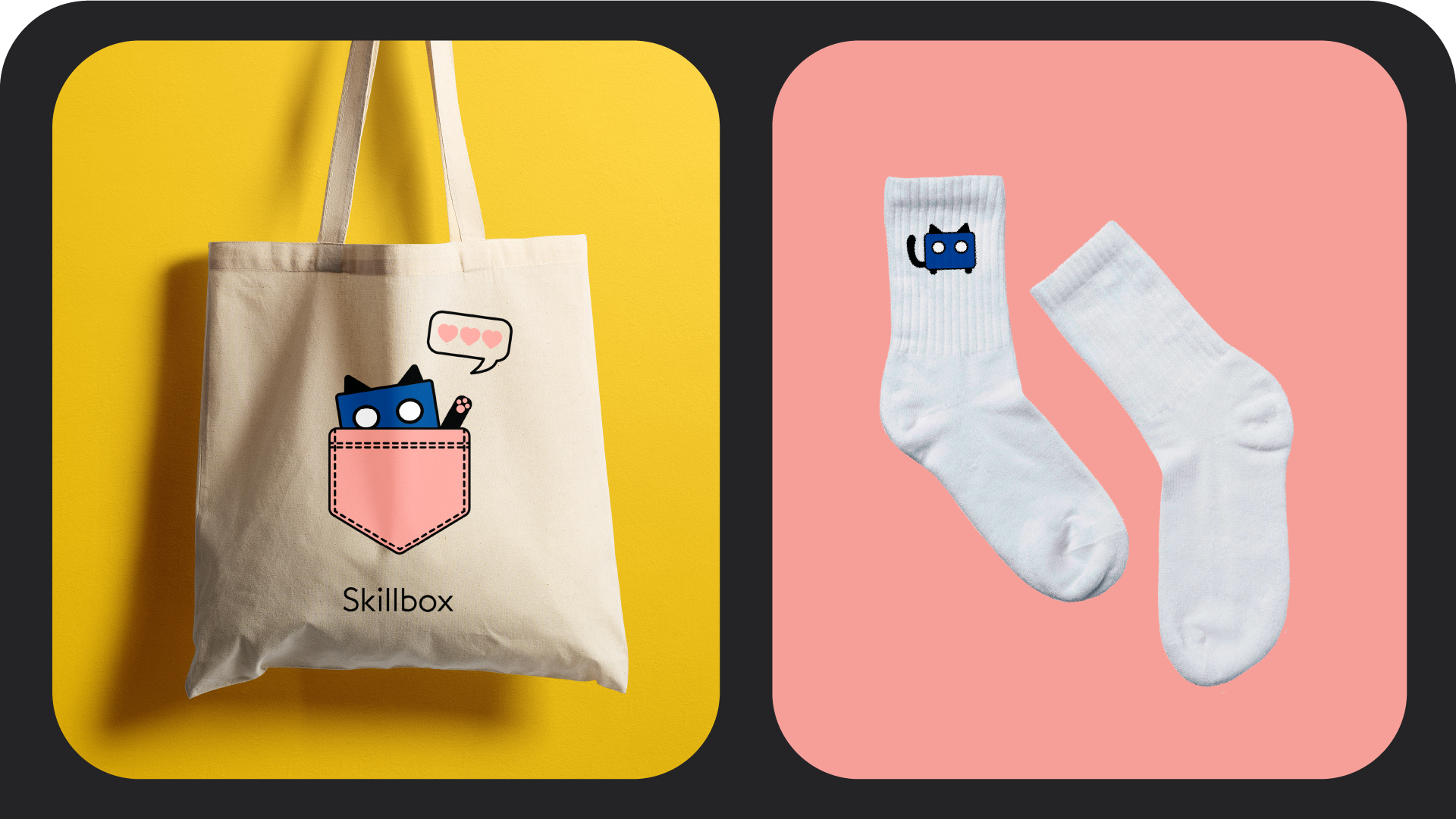 Мерч для конкурса Skillbox — Изображение №5 — Брендинг, Иллюстрация на Dprofile