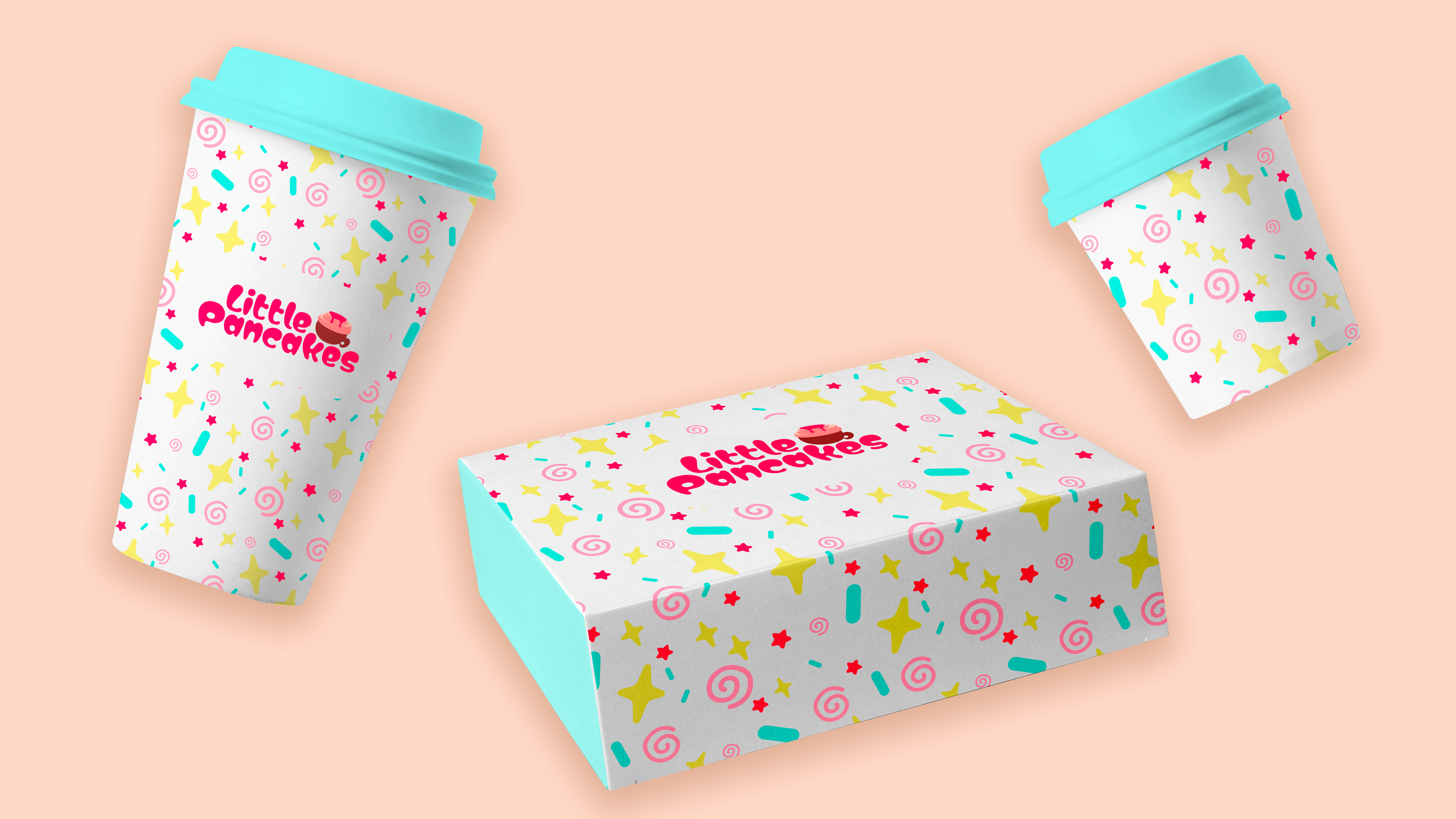 Лого и фирменный стиль Little Pancakes. — Изображение №1 — Брендинг на Dprofile