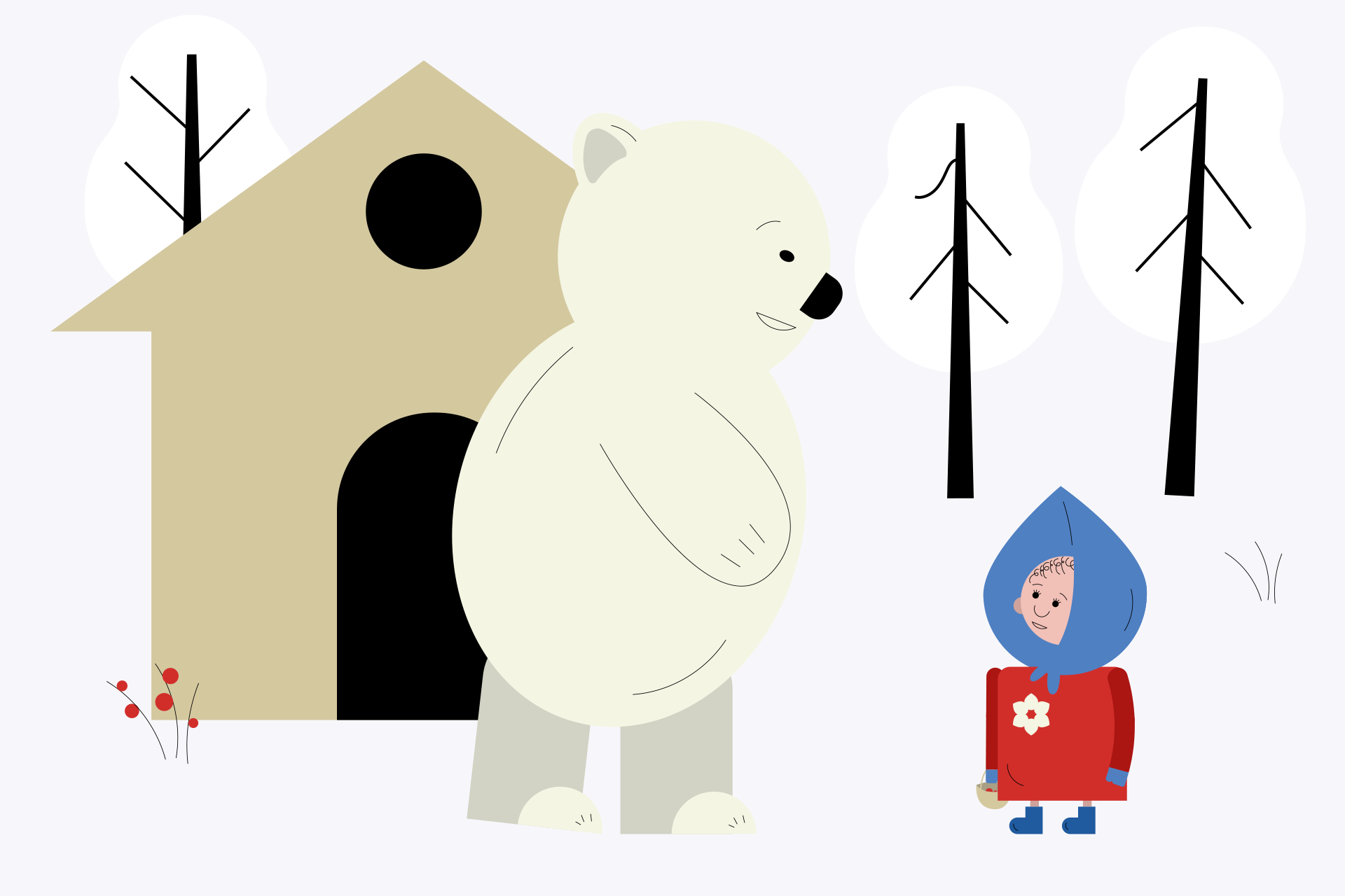 Masha and bear — Изображение №7 — Иллюстрация на Dprofile