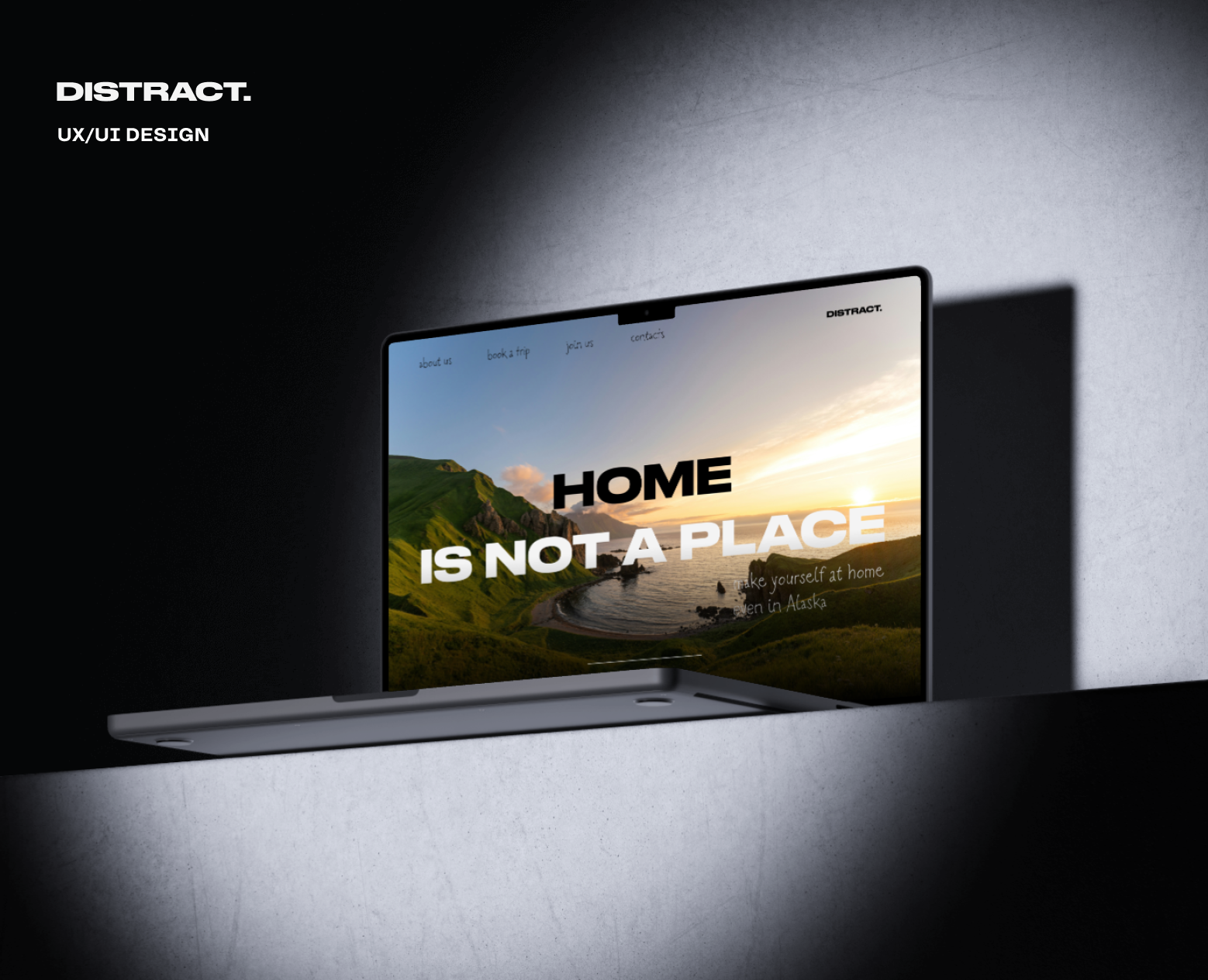 TRAVEL AGENCY / HOME PAGE — Интерфейсы на Dprofile