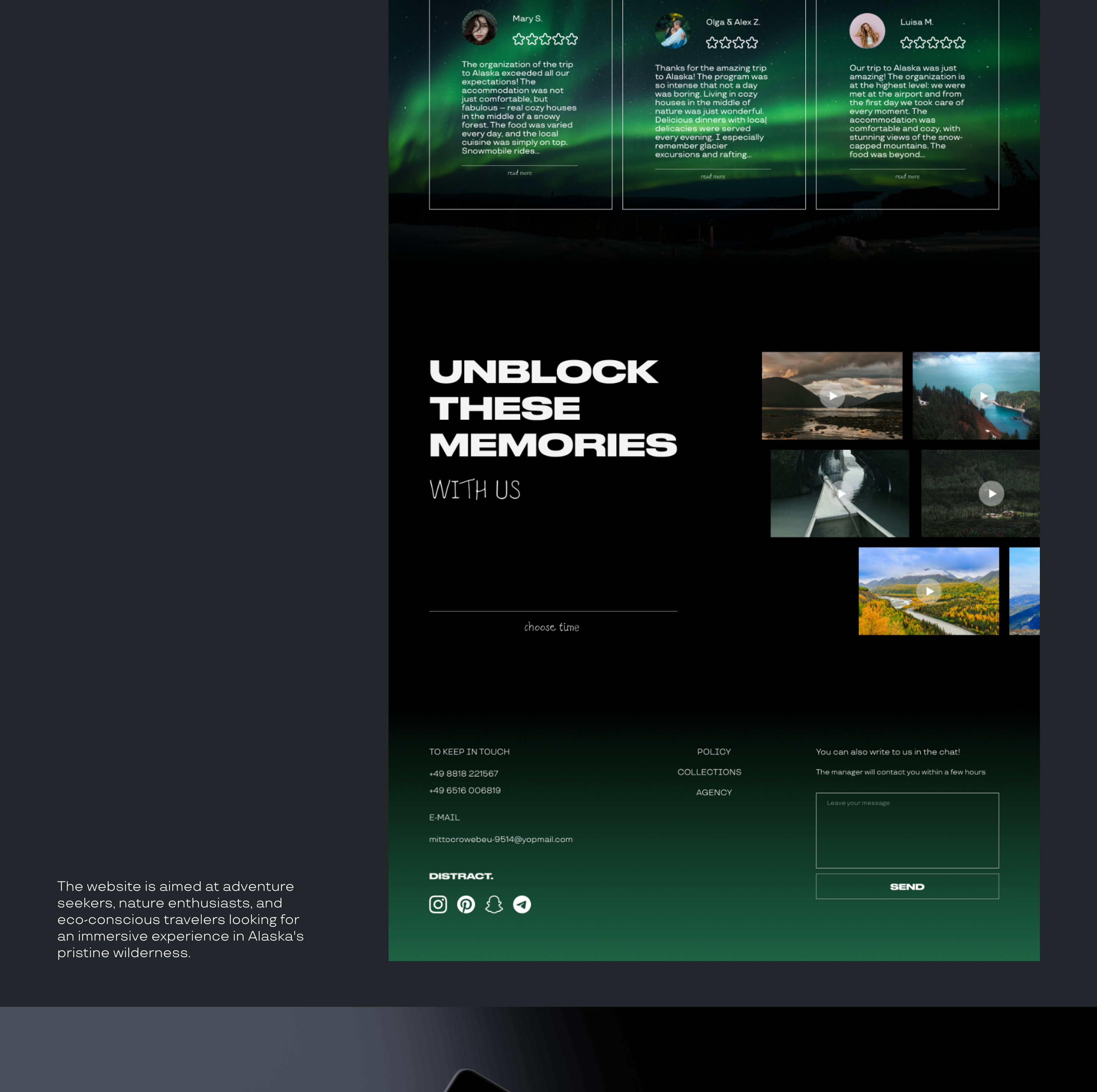 TRAVEL AGENCY / HOME PAGE — Изображение №5 — Интерфейсы на Dprofile