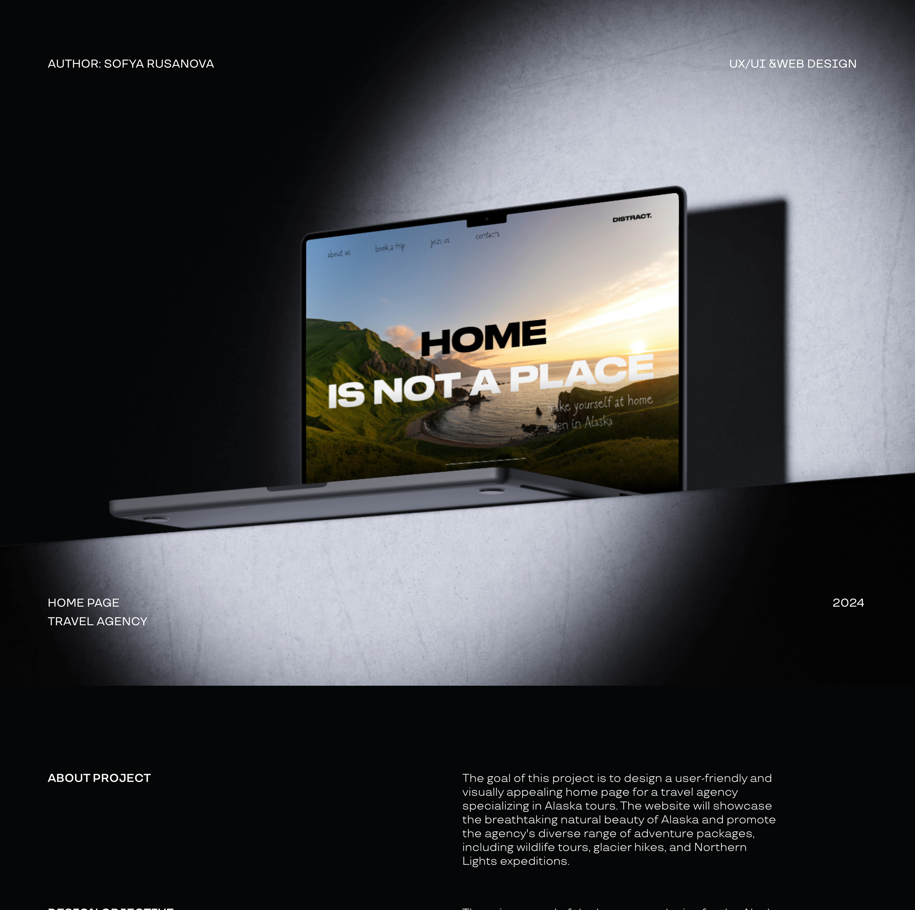 TRAVEL AGENCY / HOME PAGE — Изображение №1 — Интерфейсы на Dprofile