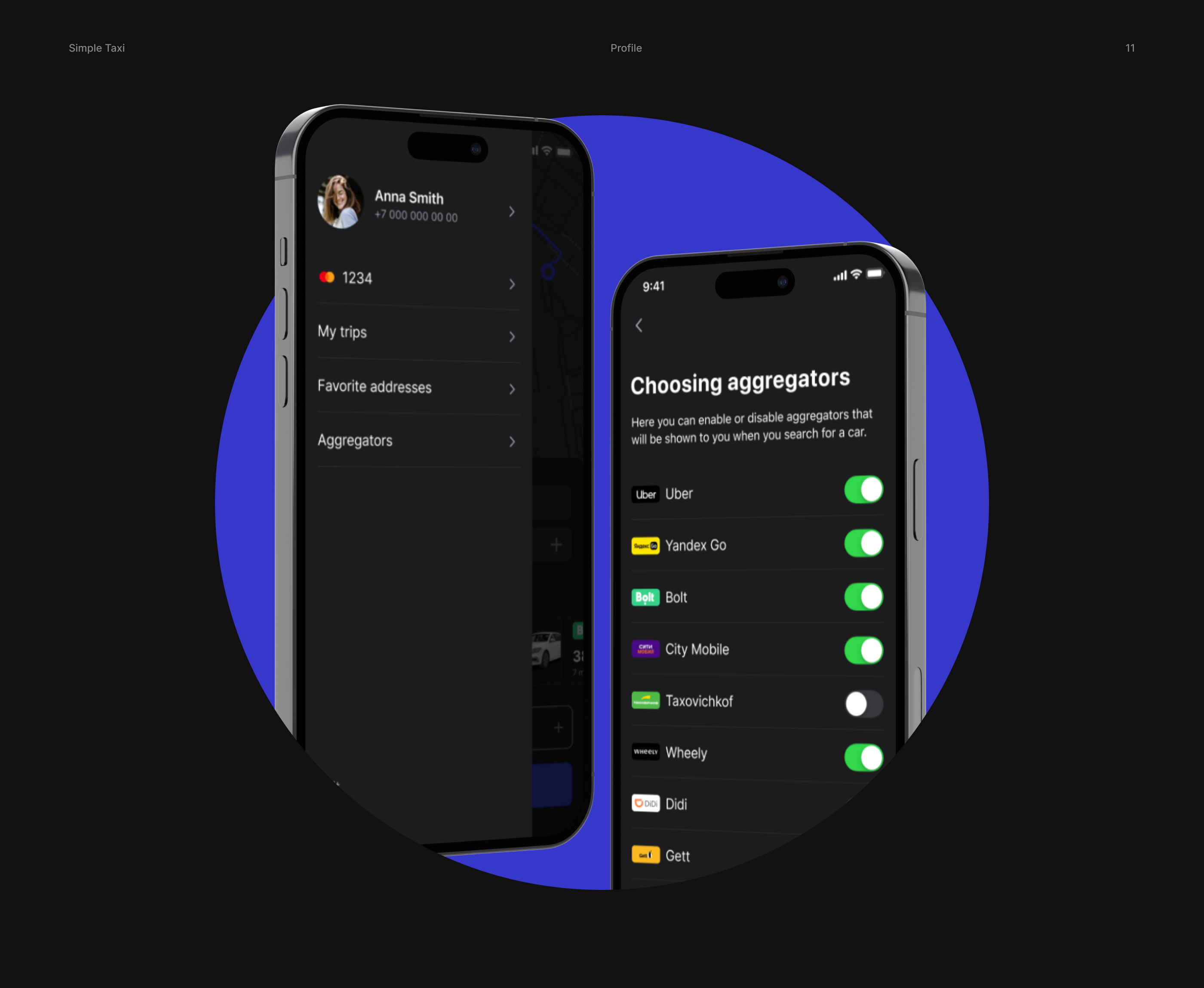 SimpleTaxi – Mobile app UX/UI — Изображение №11 — Интерфейсы на Dprofile