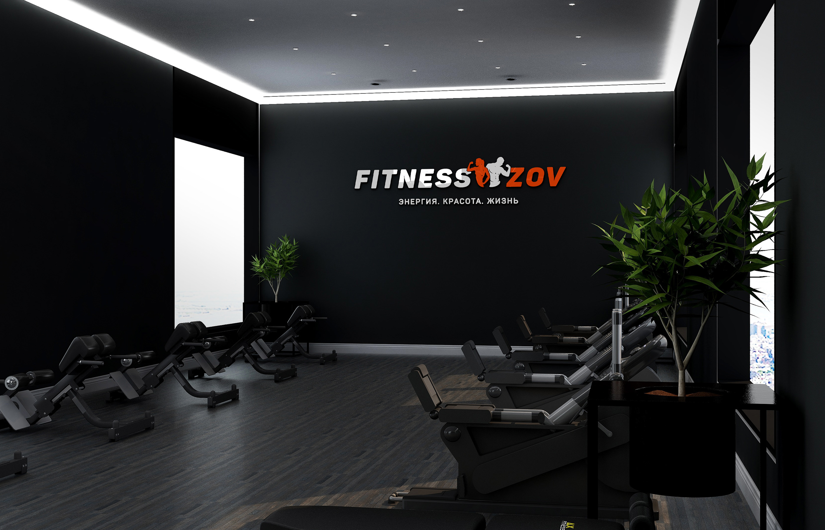 Логотип для фитнес-клуба / Logo for a fitness club — Изображение №17 — Брендинг на Dprofile
