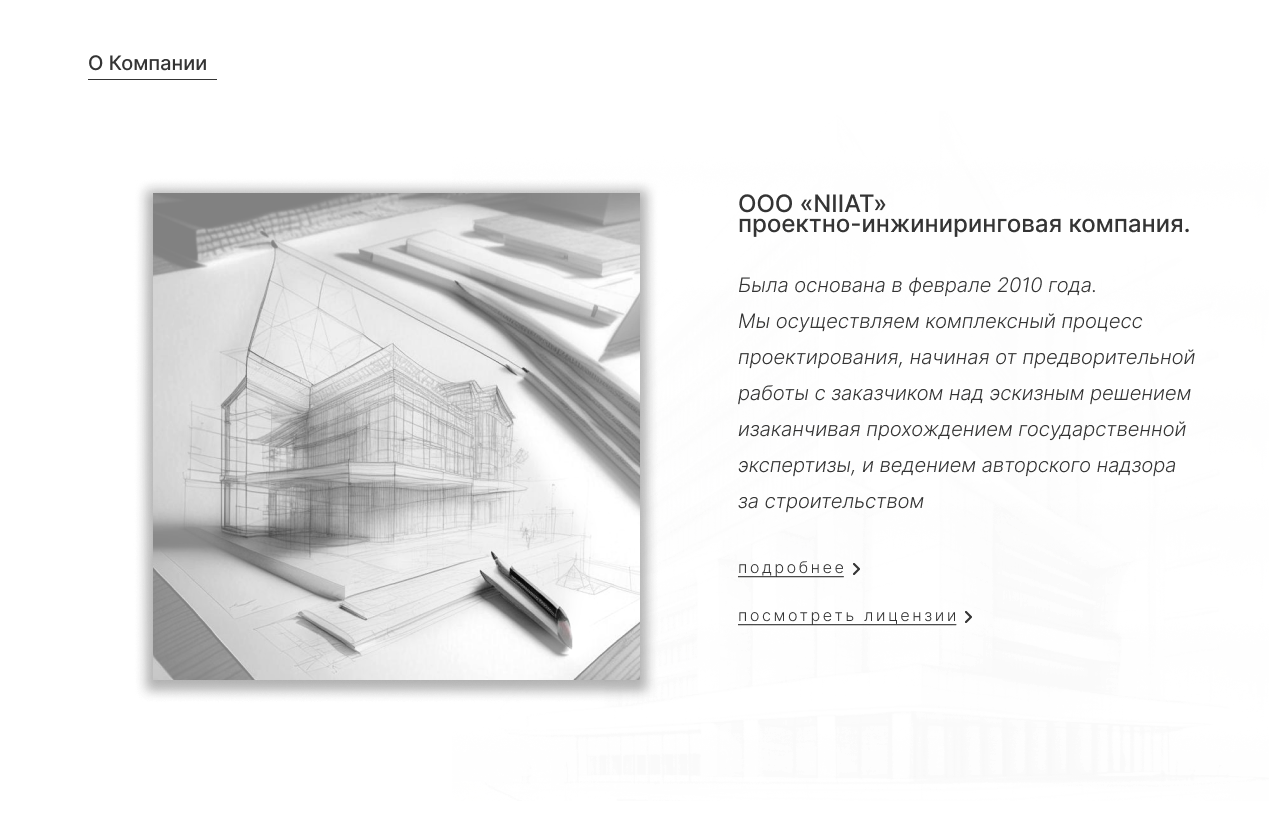 Проектно-архитектурная компания / Architecture company — Изображение №5 — Интерфейсы, Графика на Dprofile